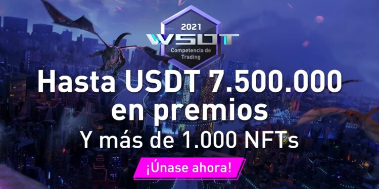 Pancarta promocional del torneo de trading WSOT