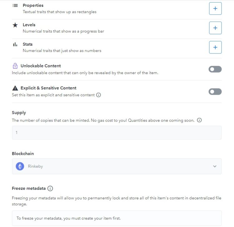 Cómo crear y vender un NFT de Ethereum en OpenSea