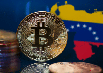 Mapa de Venezuela y BTC.