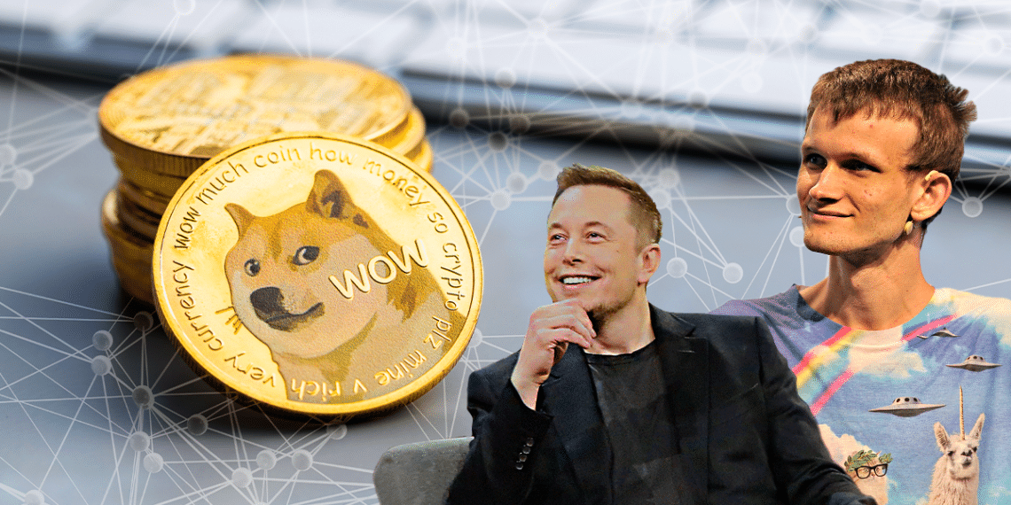 La Fundación Dogecoin cuenta con Musk y Buterin como asesores y relanza el grupo de trabajo de la criptomoneda. Composición por CriptoNoticias Fuentes:  rawf8 /  elements.envato.com  ;  jirkaejc  /  elements.envato.com  ;  jurvetson  /  flickr.com  ;  techcrunch  /  flickr.com .