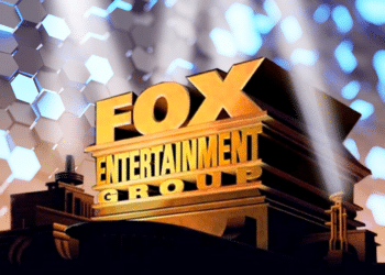 Logo de Fox y red hexagonal.
