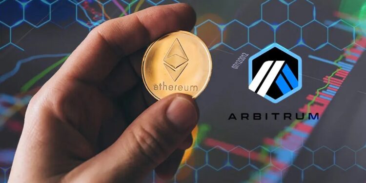 Arbitrum permite enviar dinero y firmar contratos inteligentes sin pagar las onerosas tarifas de la red principal de Ethereum. Composición por CriptoNoticias Fuentes:  stevanovicigor  /  elements.envato.com  ;