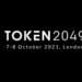 Pancarta promocional del evento Token2049