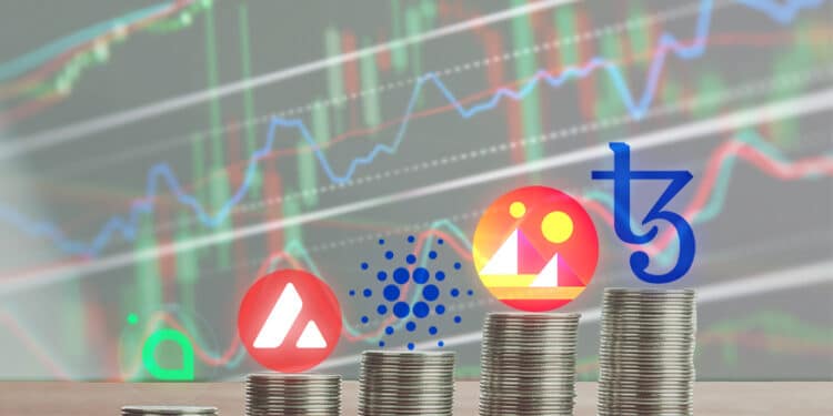 criptomonedas-mejor-desempeño-precio-semana-tezos-decentraland-cardano-avalanche-siacoin