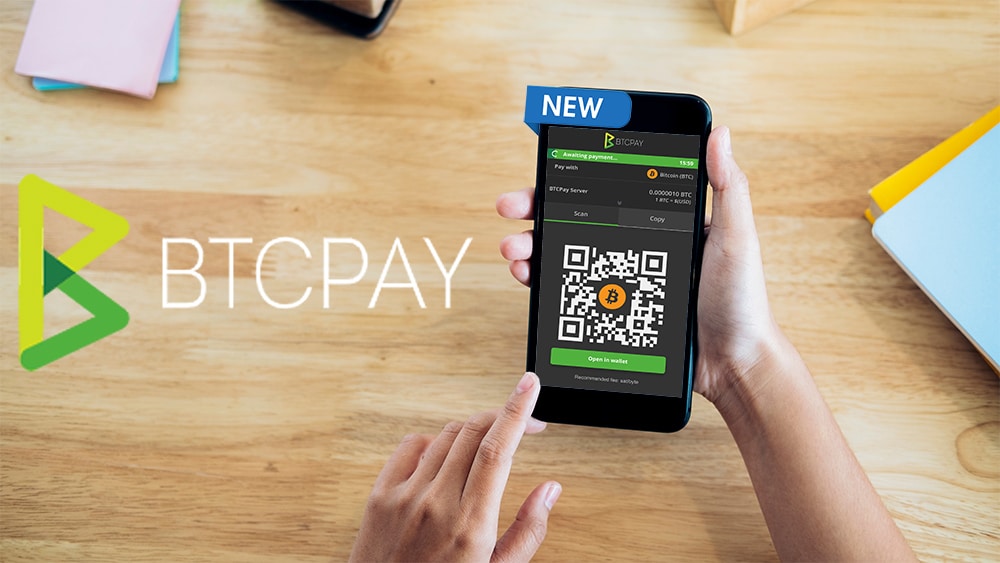 La nueva actualización de BTCPay ofrece muchas ventajas para sus usuarios. Composición por CriptoNoticias. freepik / freepik.com; BTCPay / btcpayserver.org; twenty20photos / elements.envato.com.