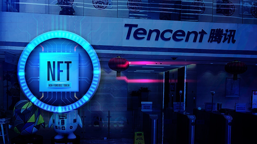 plataforma comercio nft tencent china bitcoin