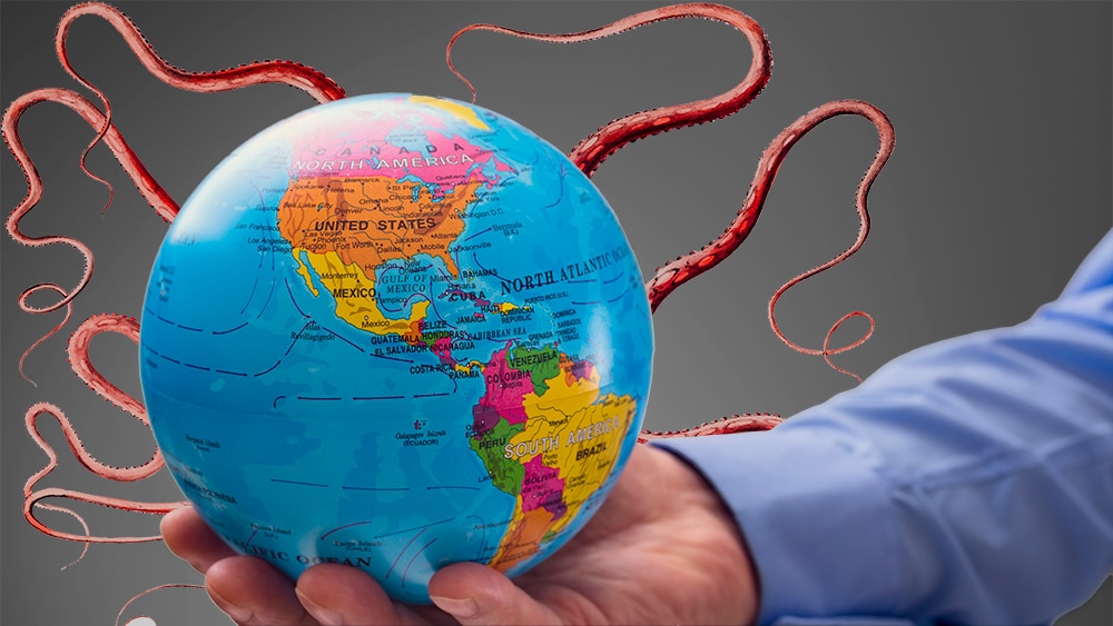 La abolición del tratado de Bretton Woods liberó al monstruo de la economía inflacionaria, extendiendo su dominio en todo el mundo. Composición por CriptoNoticias. rawpixel / freepik.com; BrianAJackson / elements.envato.com.