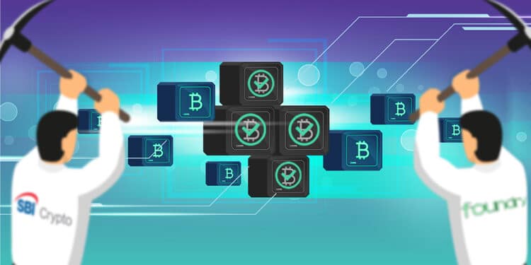minería bitcoin blockchain pools mineros