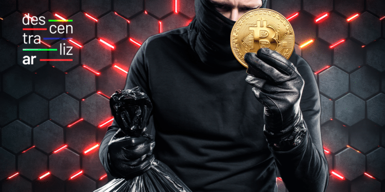 Descentralizar, ladron de btc.