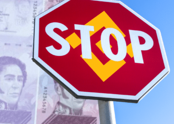 Por la reconversión monetaria, Binance P2P dejará de operar con bolívares hasta el sábado 2 de octubre. Composición por CriptoNoticias. Fuentes:  KYNASTUDIO /  elements.envato.com  ;  laverdaddemonagas.com  /  cryptologos.cc .