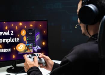 Gamer en Zebedee con BTC.