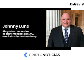 Johnny Luna es abogado especializado en impuestos de criptomonedas en Estados Unidos, para la firma Gordon Law Group.