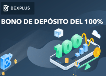 Pancarta promocional del bono de depósito de bexplus