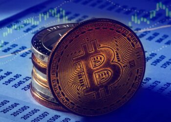 BTC y gráfico.