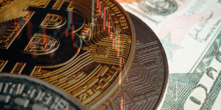 BTC y dólares.