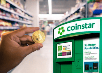 Supermercado BTC y Coinstar.