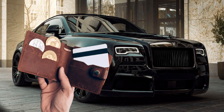 Auto y criptomonedas.