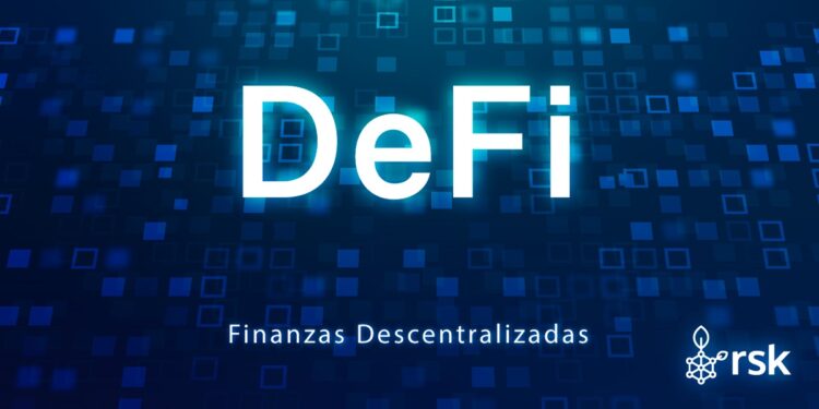 Pancarta DeFi de la blockchain RSK