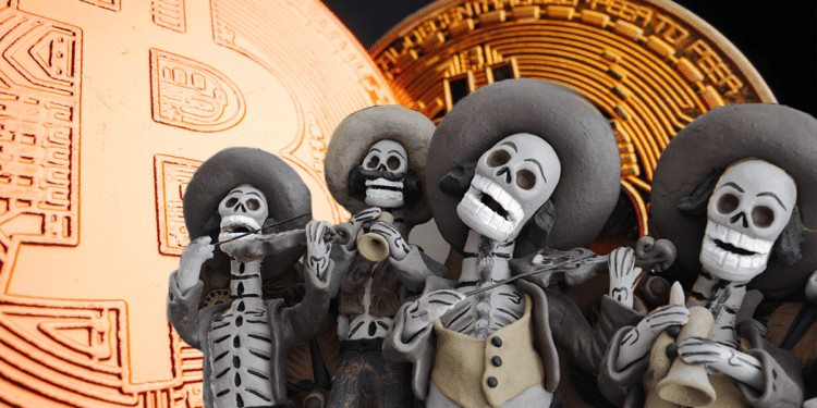 Día de los muertos y BTC.