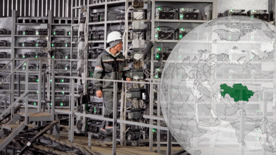 Ni petróleo, gas o minerales, en Kazajistán reina la minería de bitcoin