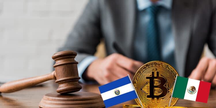 Esta semana, hubo diversas noticias sobre bitcoin y criptomonedas en El Salvador y México. Composición por CriptoNoticias. aranjuezmedina / freepik.com; kjekol / elements.envato.com; aranjuezmedina / freepik.com; LightFieldStudios / elements.envato.com.