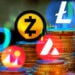 top-5-mejores-criptomonedas-semana-litecoin-zcash-dash-avalanche-decentraland