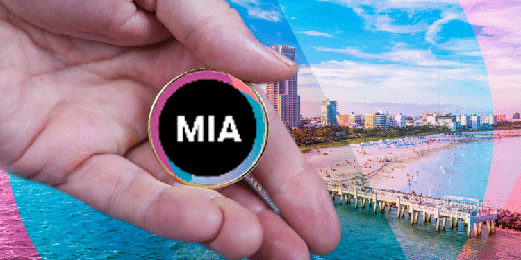 MiamiCoin es parte del primer proyecto de monedas para ciudades lanzada por CityCoins.  Composición por CriptoNoticias. Fuentes:  SeanPavonePhoto  /  elements.envato.com  ;  erika8213  /  elements.envato.com  ;  coinmarketcap.com .
