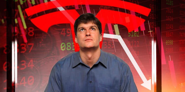 Michael Burry ya ha declarado anteriormente que el precio de las acciones de Tesla está sobrevalorado. Composición por CriptoNoticias. Quality Stock Arts / stock.adobe.com; Cristian Laris / elceo.com