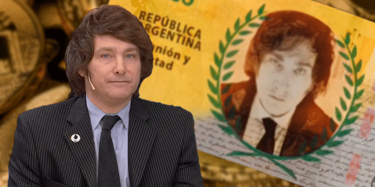 Javier Milei y NFT.