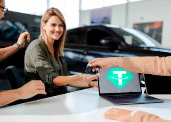 Tether y auto.