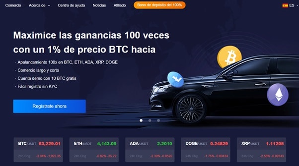 Imagen de vehículo BMW con información promocional de Bexplus