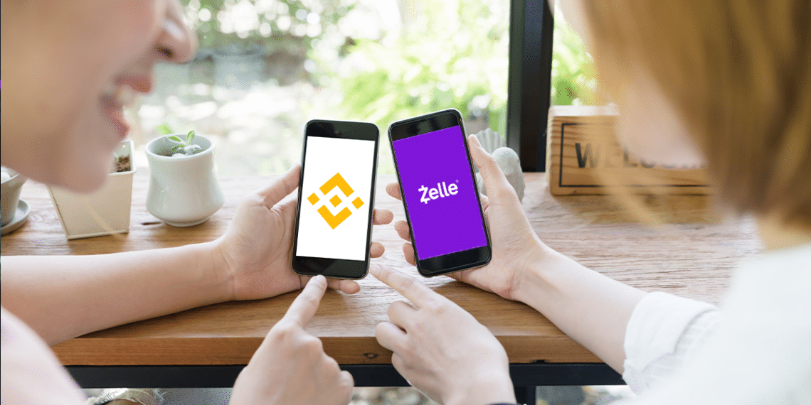 Zelle vs Binance.