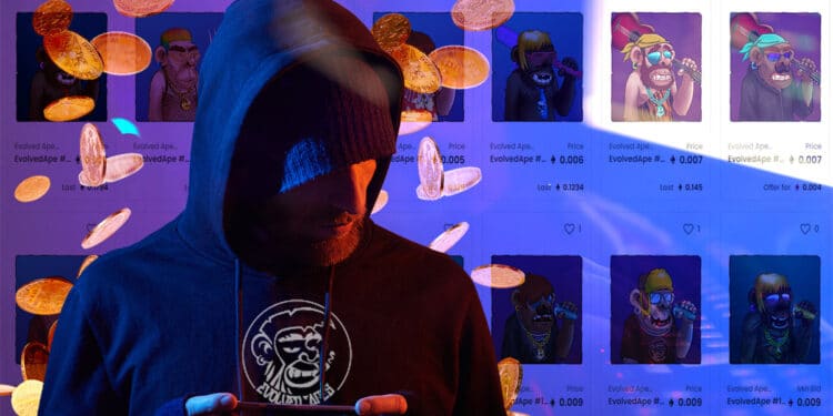 robo-coleccionistas-nft-evolved-apes