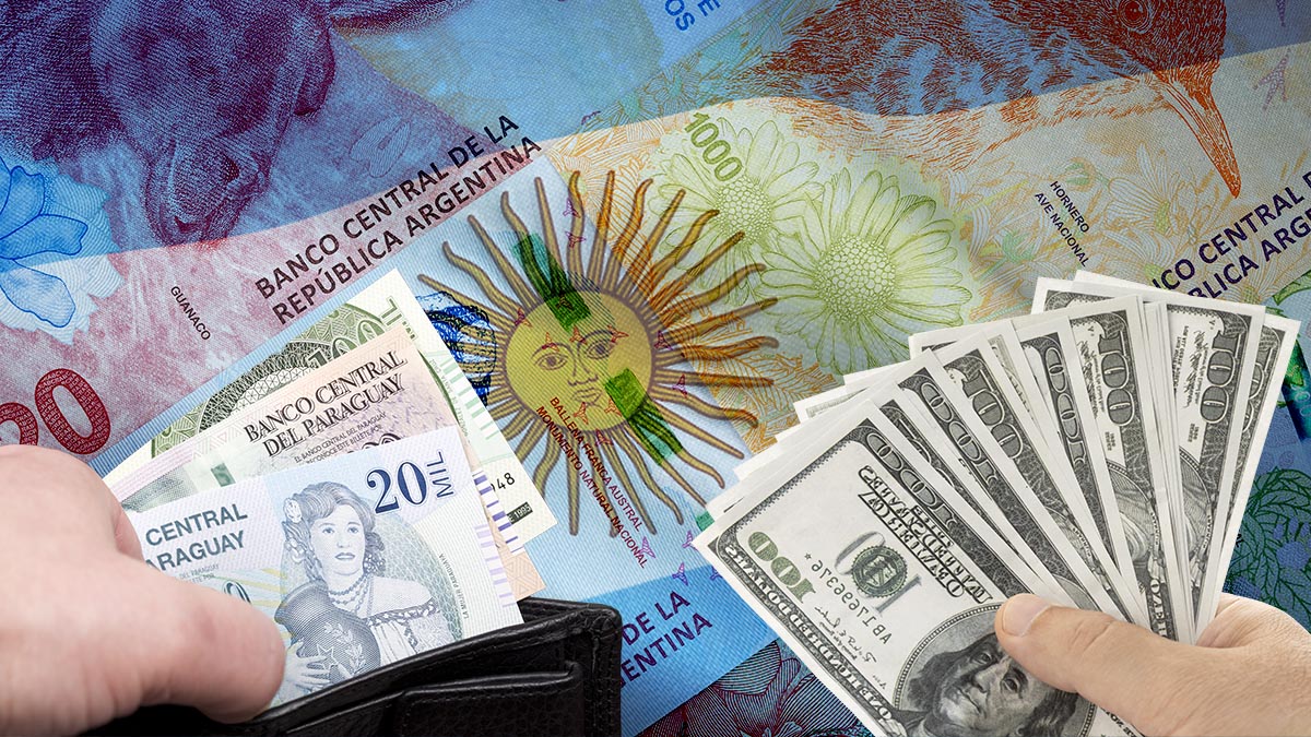 ¡Chau al dólar blue! En Misiones se compra guaraní por la devaluación