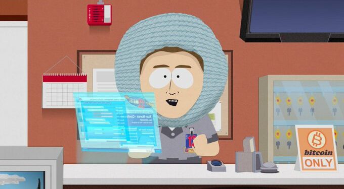 South Park y BTC.