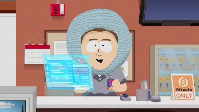 South Park y BTC.