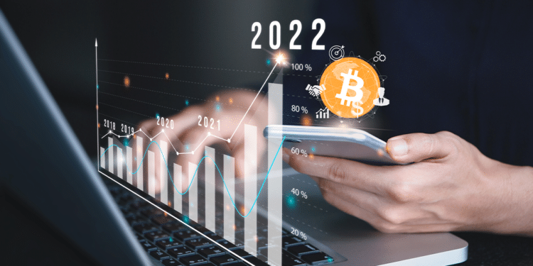 Reconocidos analistas de mercado son optimistas con sus predicciones sobre bitcoin en 2022. Fuente: Deemerwha studio / stock.adobe ; cryptologos.