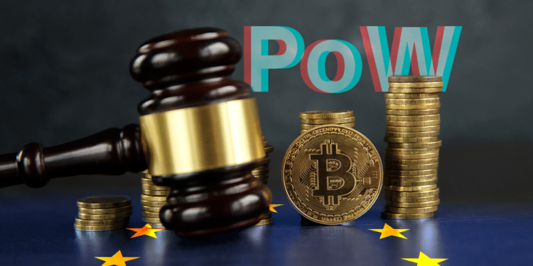 PoW y regulador UE con BTC.