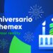 Pancarta promocional 2do aniversario de Phemex Exchange