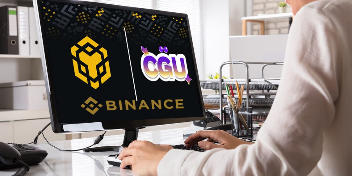 Binance invierte 1.000 millones de dolares en plataforma para ganar criptomonedas por jugar Binance-asocia-cgu-desarrollo.juegos-1140x570