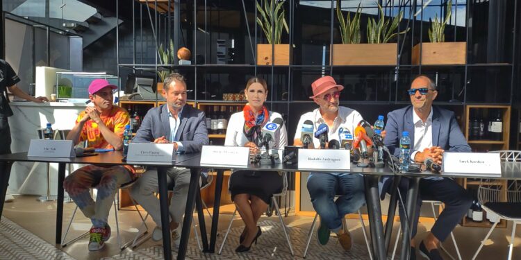 Durante la rueda de prensa inaugural para la Bitcoin Week, los organizadores hablaron sobre el impacto de estas conferencias para El Salvador. Imagen por CriptoNoticias.