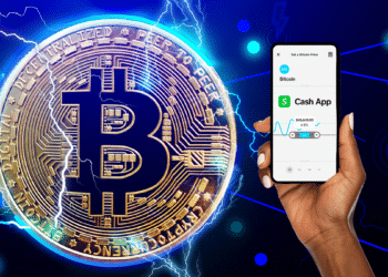 Bitcoin junto a cash app
