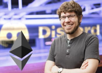 Ethereum permitiría un acceso descentralizado a plataformas como Discord si se integra una billetera de esta red. Composición por CriptoNoticias. Ethereum / wikipedia.org; npr / npr.org; Discord / discord.com.