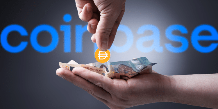 El exchange Coinbase otorgará préstamos junto al protocolo Compound. Composición por CriptoNoticias. Fuentes: FotoBob / adobe.stock ; dai / cryptologos.cc ; coinbase / wikipedia.org.