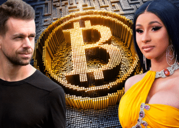 Cardi B y Jack Dorsey con BTC.