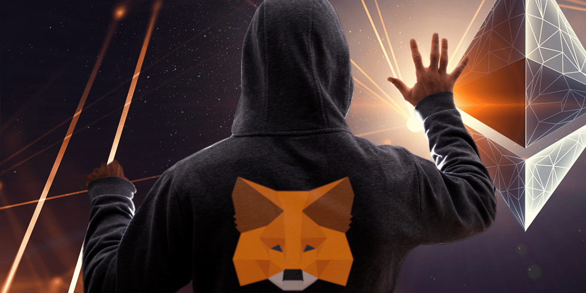 Metamask y ETH.