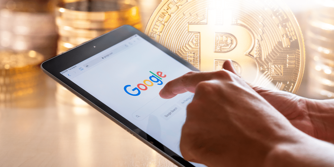 Google y BTC.