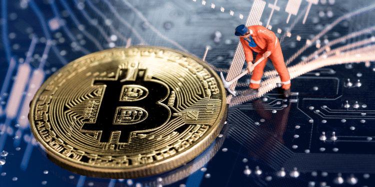 Minería BTC.