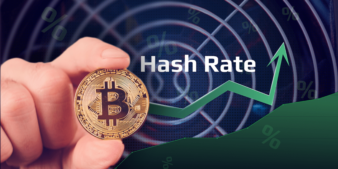 BTC y hash rate.