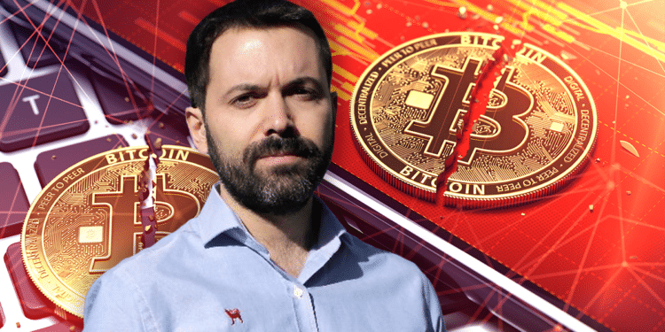 Juan Rallo y BTC roja.